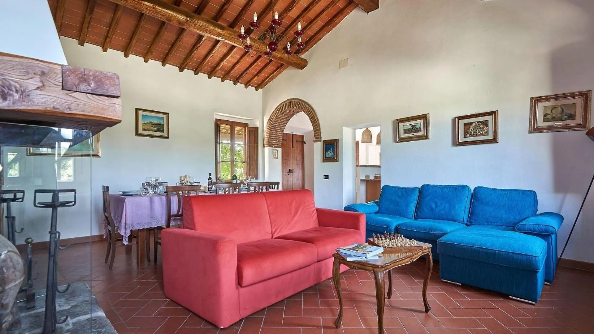 Villa Mulinaccio Di Badia Gaiole in Chianti Italien