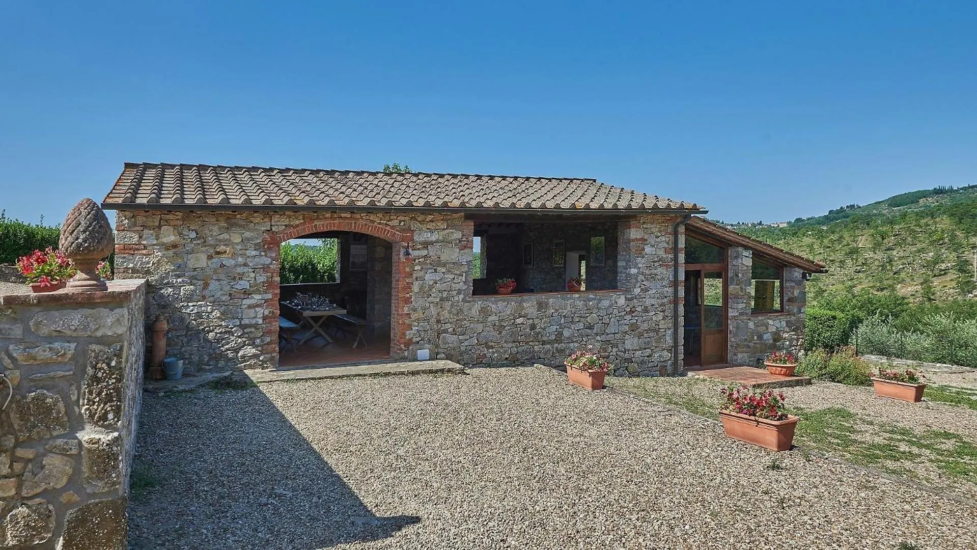 Villa Mulinaccio Di Badia Gaiole in Chianti Italien