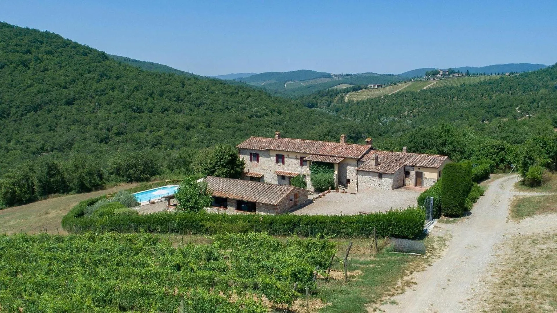 Villa Mulinaccio Di Badia Gaiole in Chianti Italien